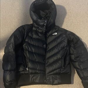 The North Face Quilted Black Puffer Jacket